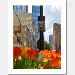 Flowers in the City Posters and Art